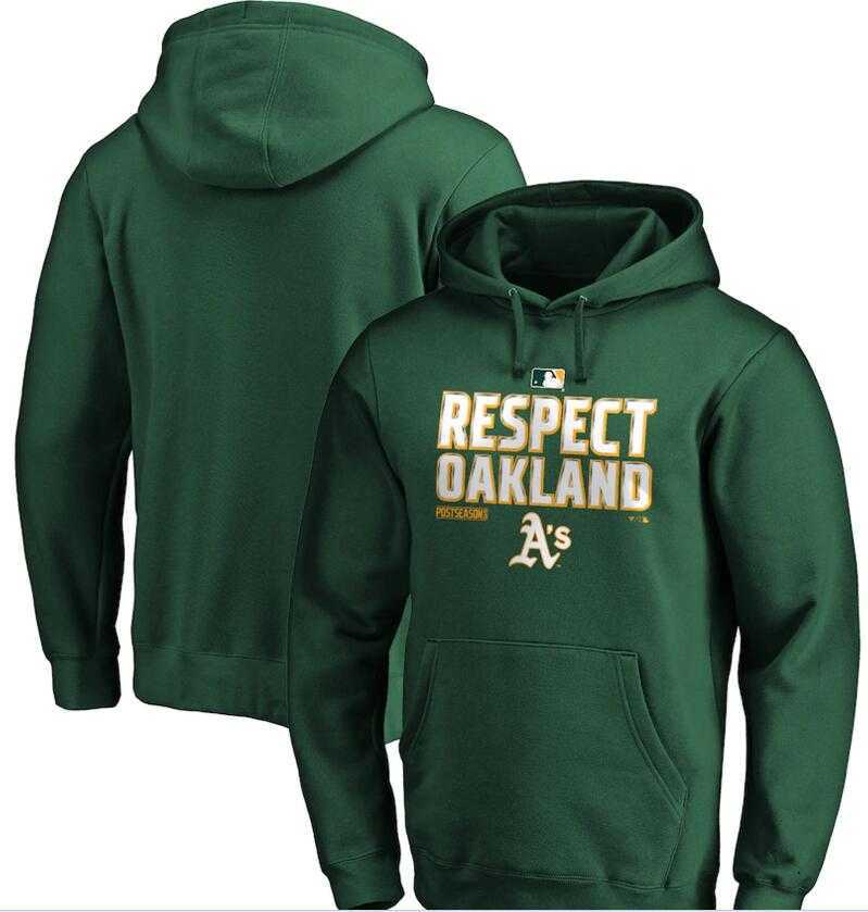 Men's Oakland Athletics Green 2020 Postseason Collection Pullover Hoodie,We sell and wholesale Men's Oakland Athletics Green 2020 Postseason Collection Pullover Hoodie on line form chian!